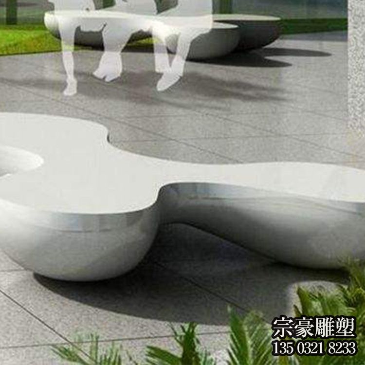 玻璃鋼異形凳子，室內外美陳創意坐凳